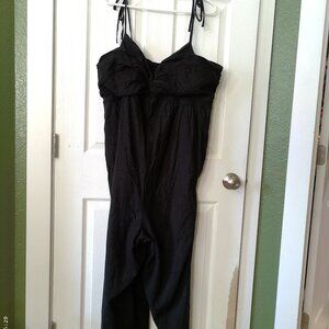 Old Navy Linen Black Romper